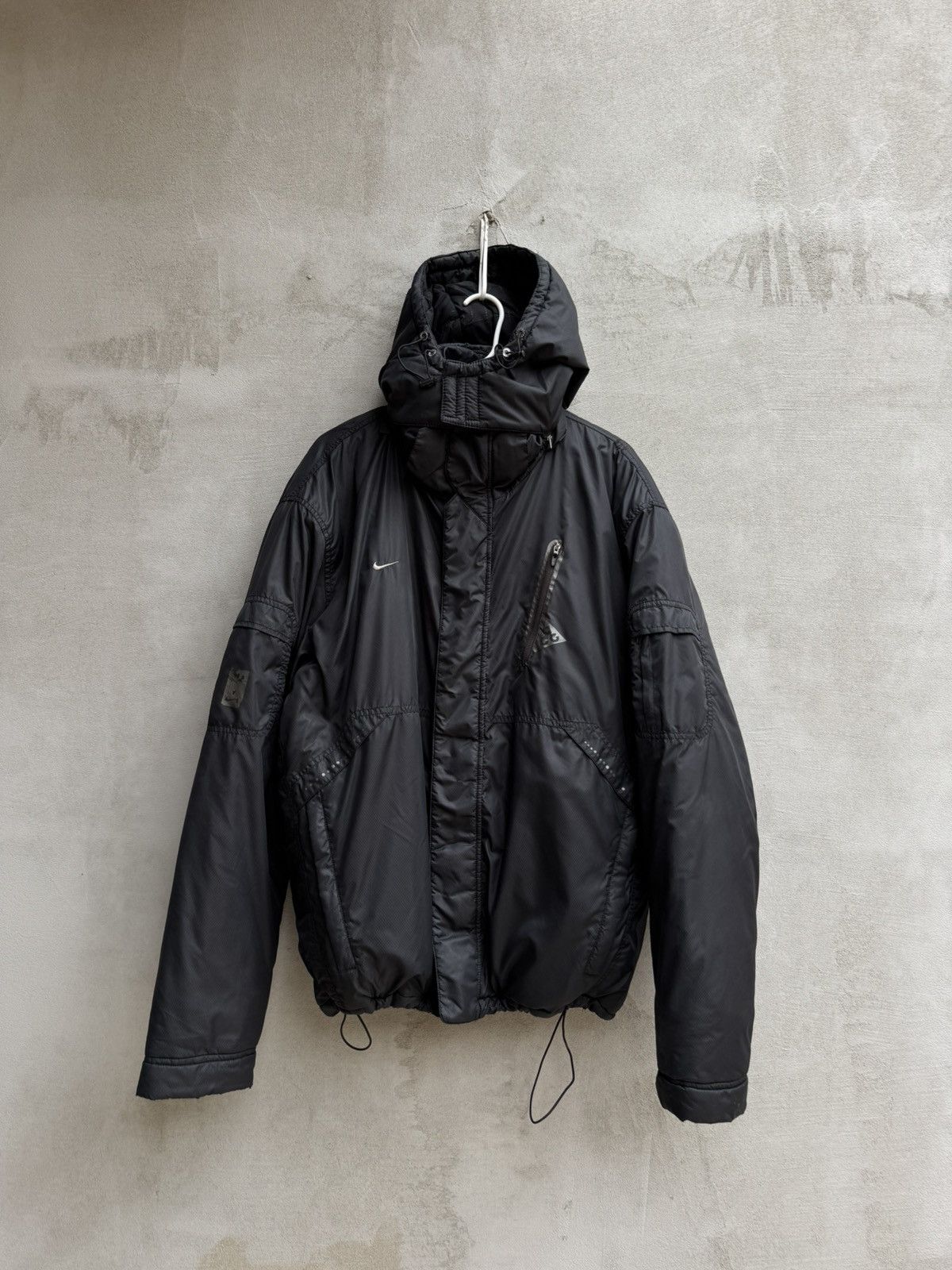 Nike Vintage Nike ACG Puffer Jacket Hooded 00’s Dry Tech Size US XXL / EU 58 / 5 - 1 Thumbnail