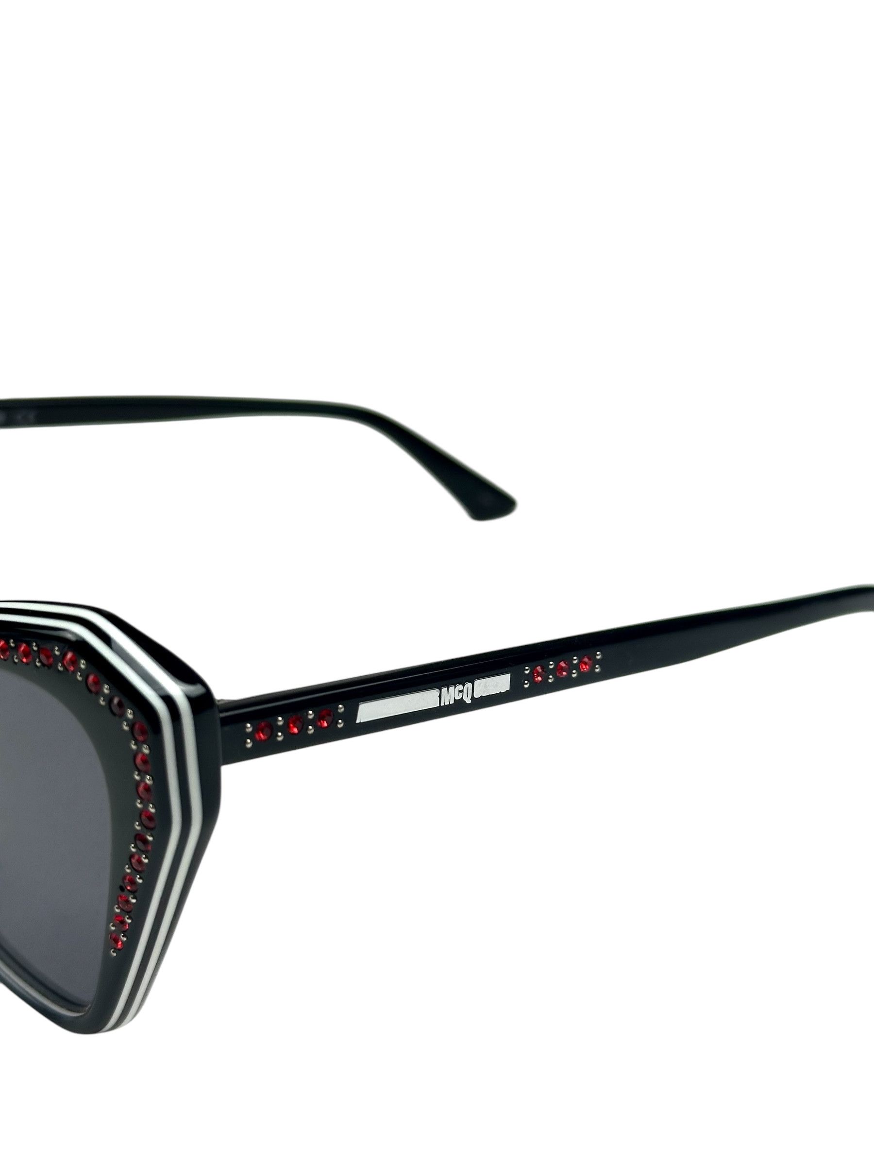Alexander McQueen McQueen Swarovski Cateye Sunglasses Size ONE SIZE - 5 Thumbnail