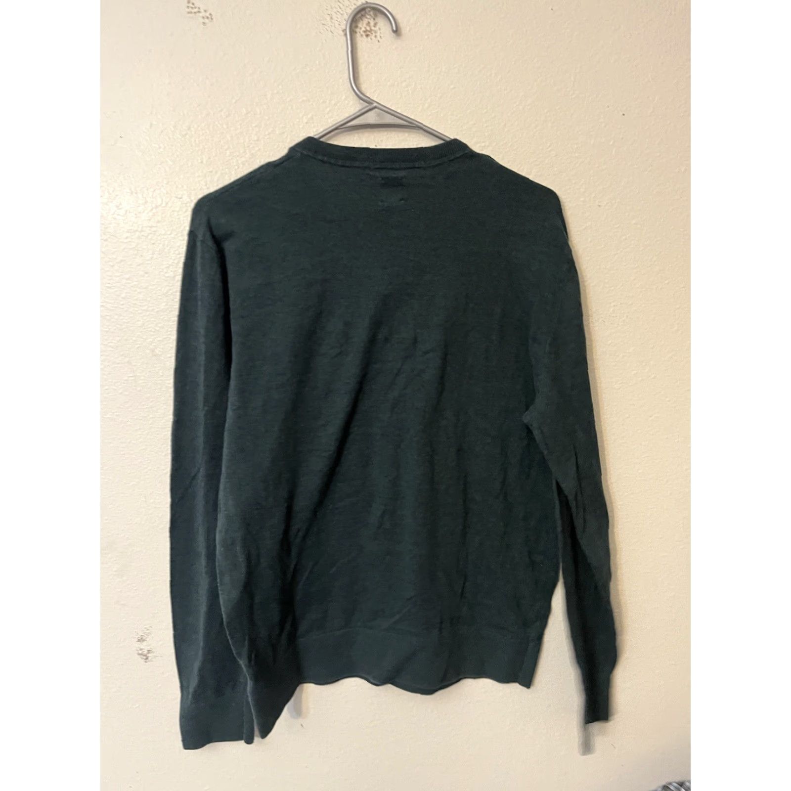 Gap Gap Sweater Men Medium Green Cotton V-Neck Casual Pullover Sweatshirt Size US M / EU 48-50 / 2 - 3 Thumbnail