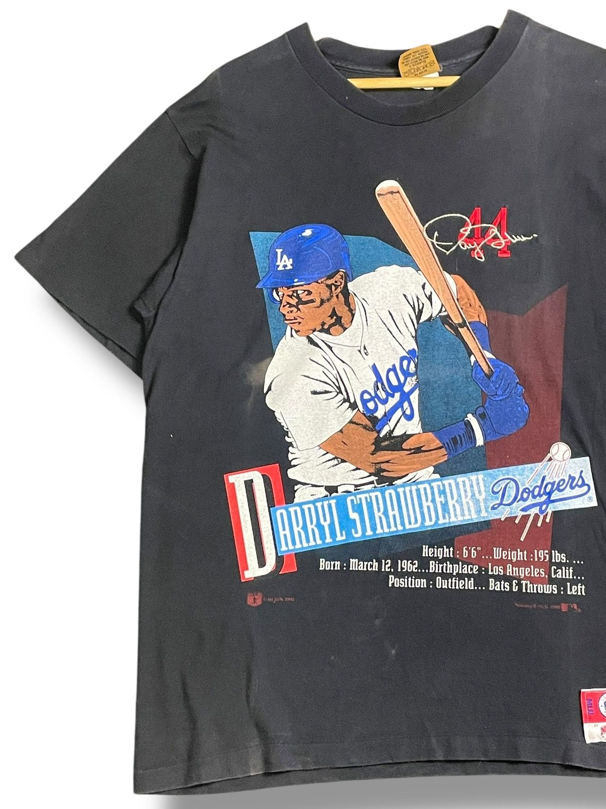 Designer × Nutmeg × Vintage Nutmeg x Vintage 90’s Dodgers Tshirt (36) Size US L / EU 52-54 / 3 - 2 Thumbnail