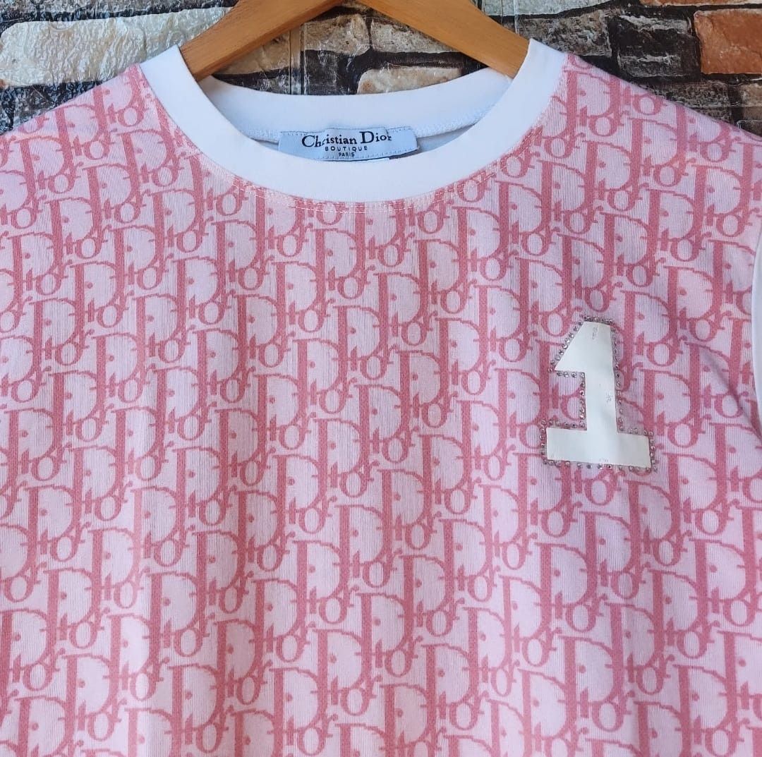 Christian Dior Monsieur Vintage Christian Dior Monogram Tshirt Size M / US 6-8 / IT 42-44 - 5 Thumbnail