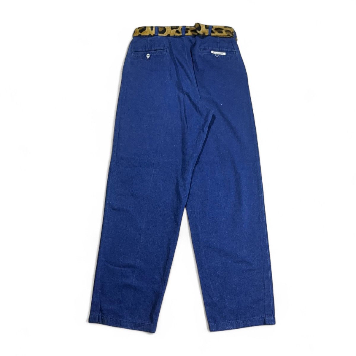 Issey Miyake Papas Maniere De Heming Plated Denim Pants Size US 29 - 5 Thumbnail