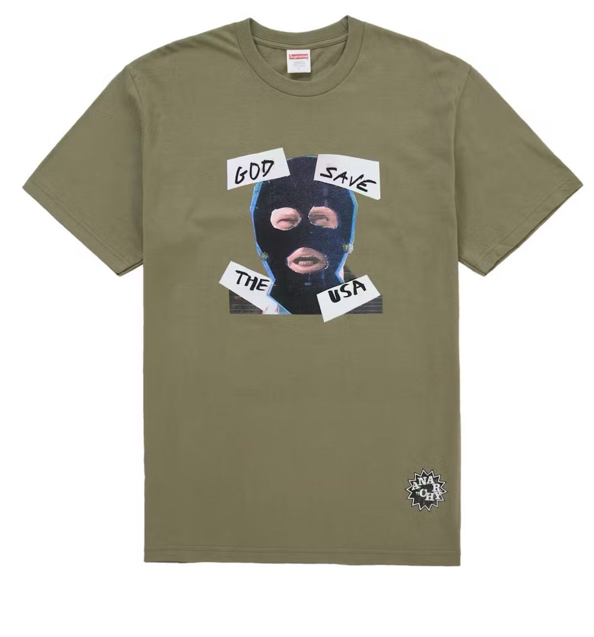 Supreme Supreme God Save Us Tee Size US L / EU 52-54 / 3 - 1 Thumbnail
