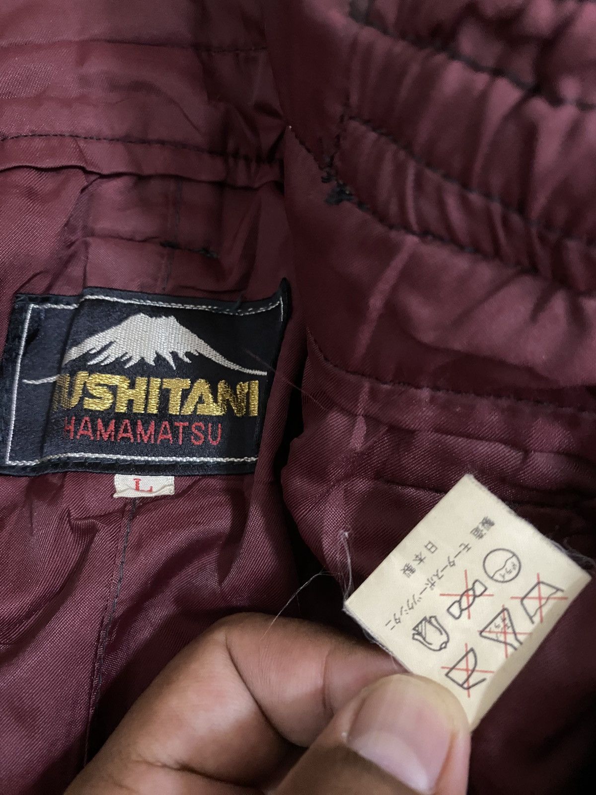 Japanese Brand × Leather × Vintage 90s VTG KUSHITANI HAMAMATSU LEATHER BIKER PANTS Size US 30 / EU 46 - 3 Thumbnail