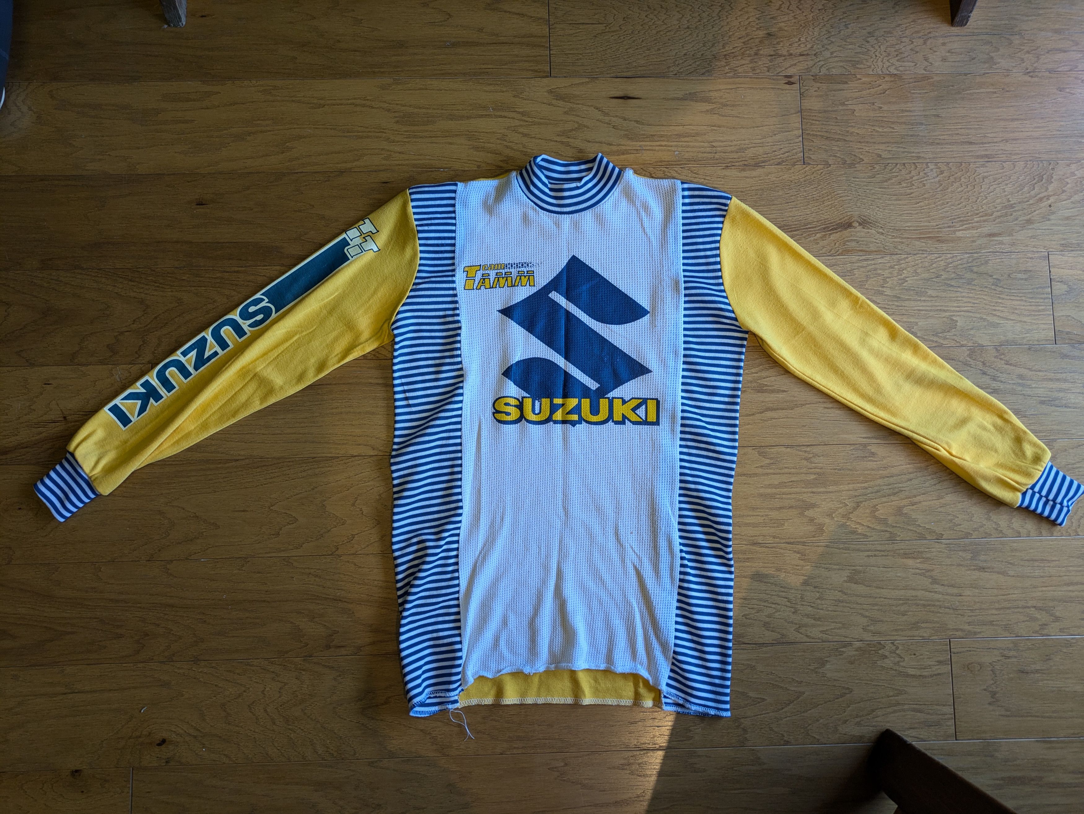 Vintage Vintage Suzuki Tamm Motocross Jersey Size US M / EU 48-50 / 2 - 5 Thumbnail