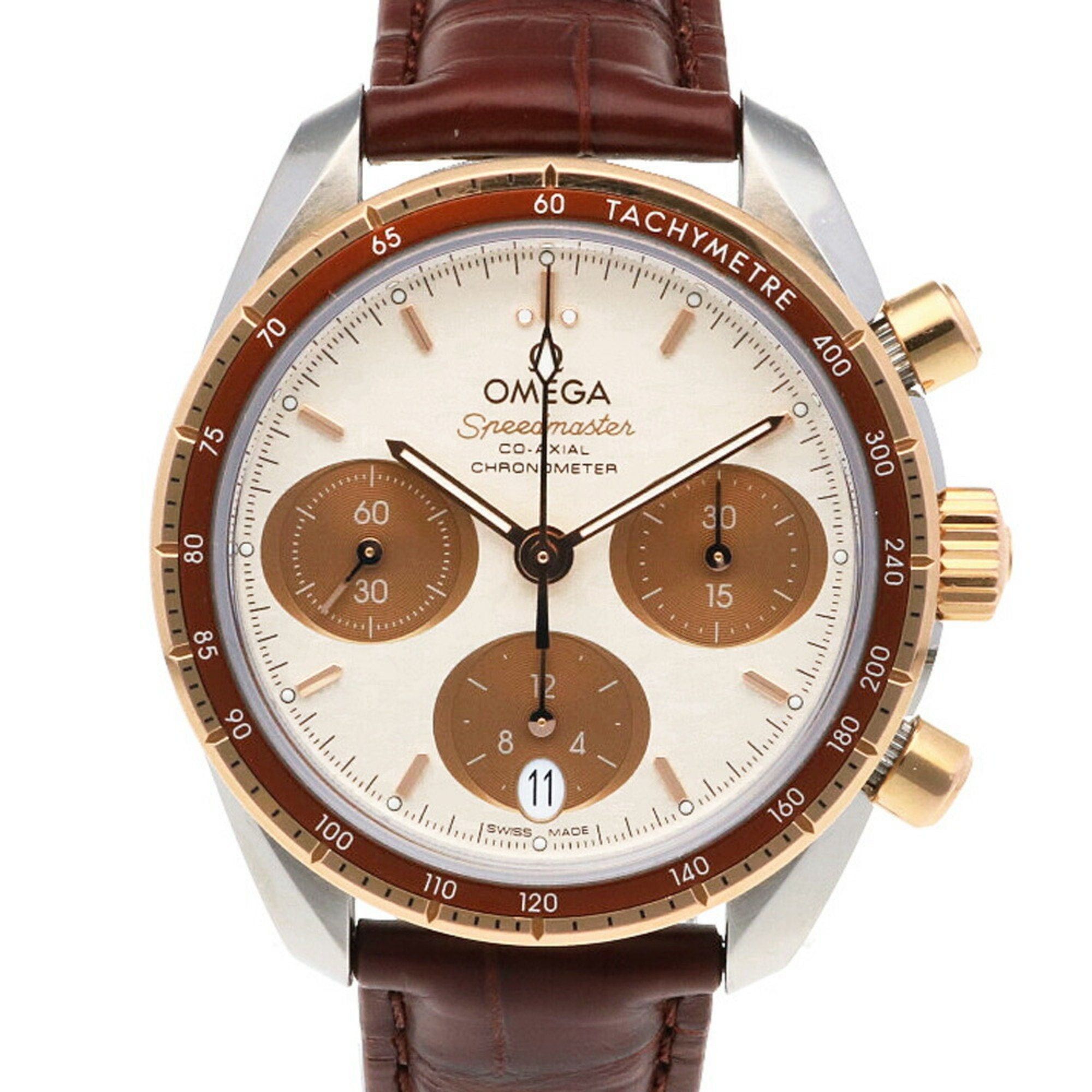image of Omega Speedmaster Co-Axial Chronometer Watch Stainless Steel 32423385002002 Automatic Men's Rwa0100