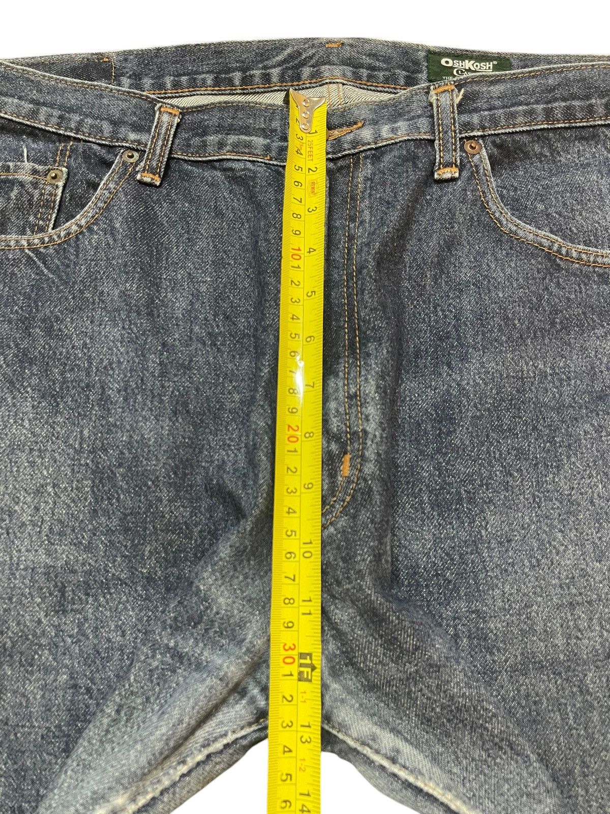 Fubu Vintage Japanese Brand Faded Wash Style Hip Hop Baggy Jeans Size US 36 / EU 52 - 15 Thumbnail