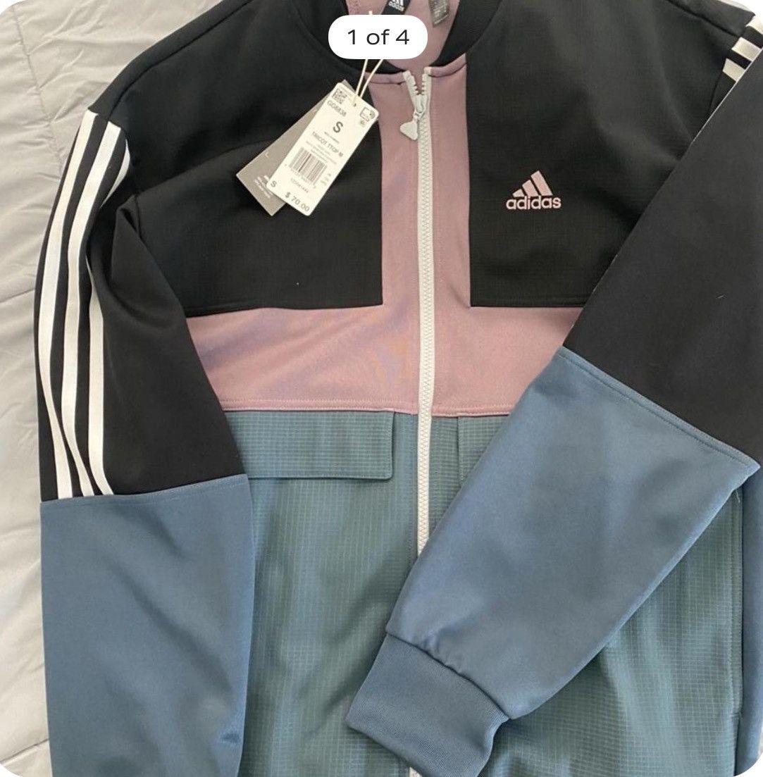 Adidas Adidas tricot track top jacket Size US S / EU 44-46 / 1 - 1 Thumbnail