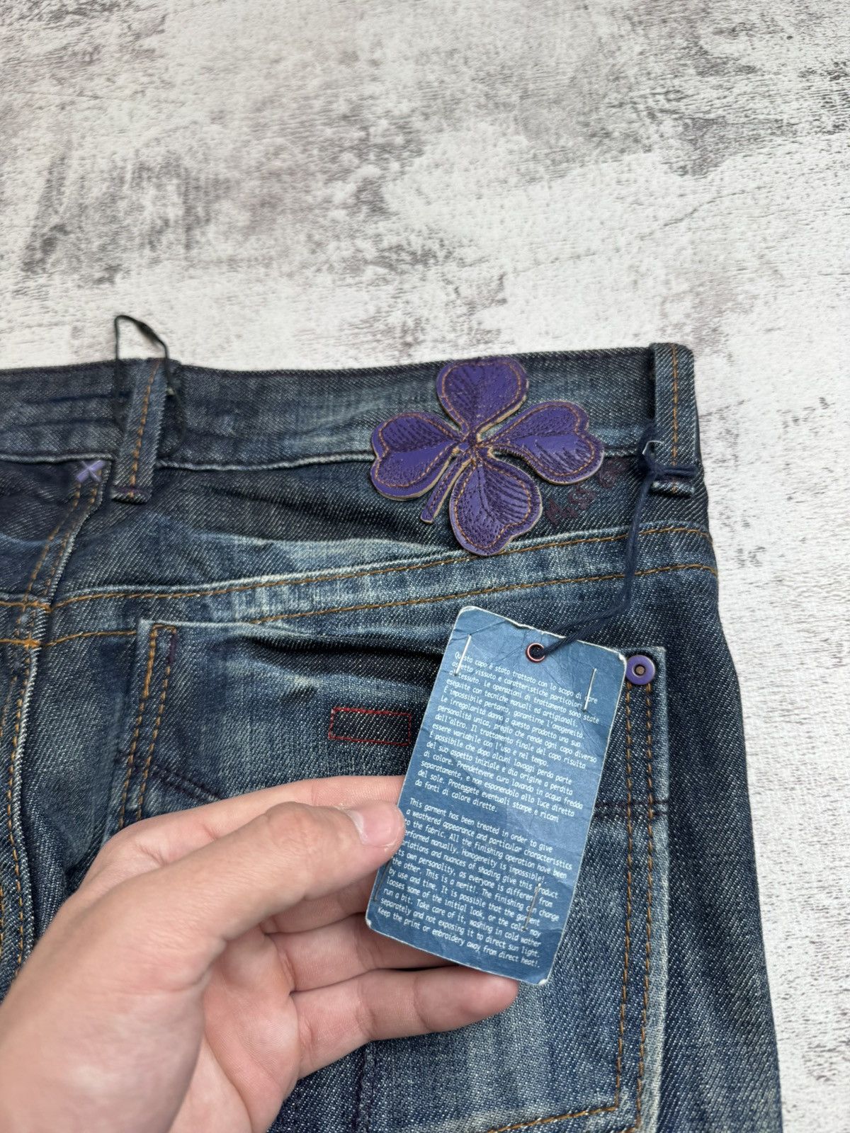 Miss Sixty × Vintage NEW Miss Sixty Karen Rap Hip Hop 00s Y2K Denim Jeans Trousers Size 32" / US 10 / IT 46 - 11 Thumbnail