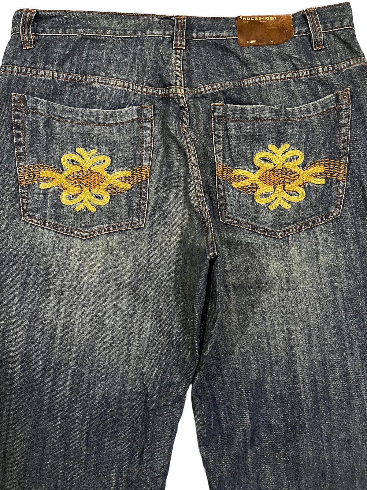 Rocawear Vintage Rocawear Baggy Denim Size US 39 - 7 Thumbnail