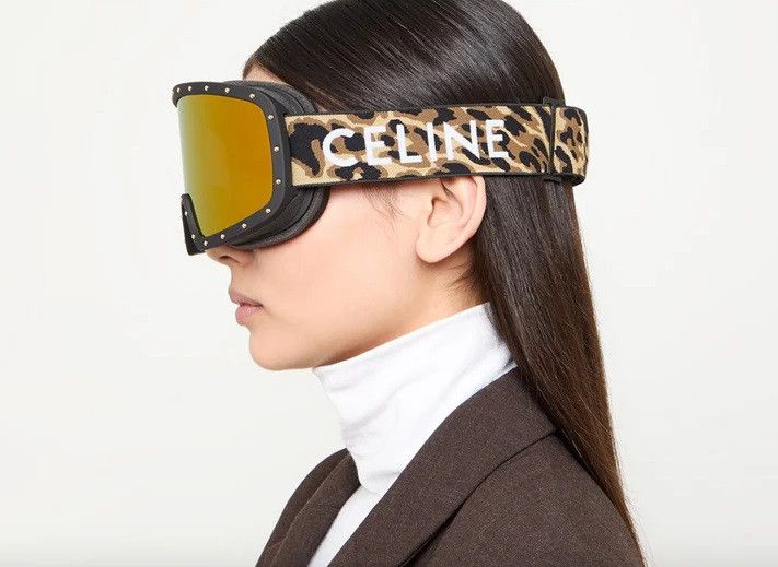 Celine Celine CL40196U SKI MASK Men 99C Animal NEW AUTHENTIC Size ONE SIZE - 15 Thumbnail