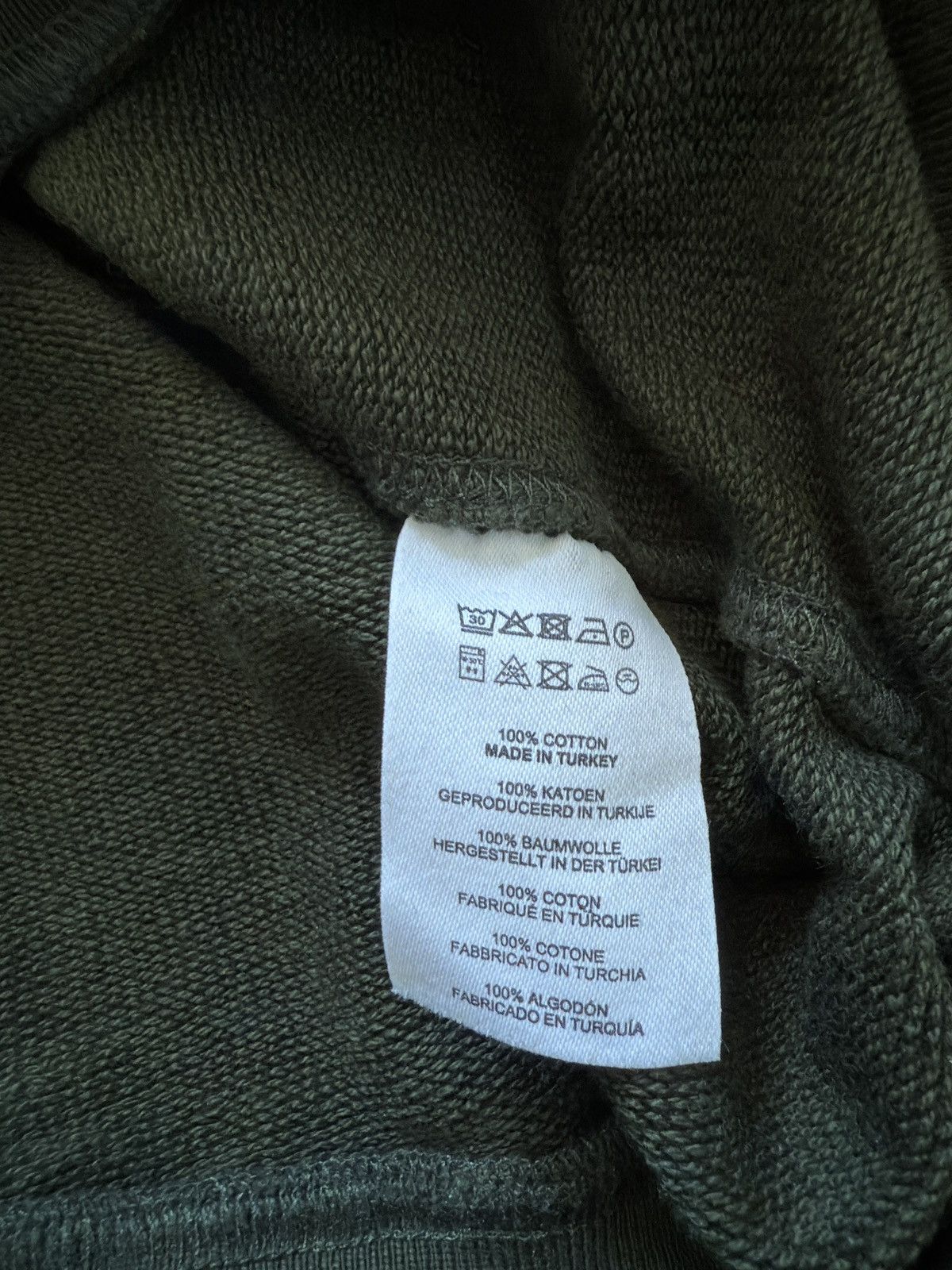 Dries Van Noten Dries Van Noten Green Cotton Relaxed Jersey Hoodie Size US S / EU 44-46 / 1 - 5 Thumbnail