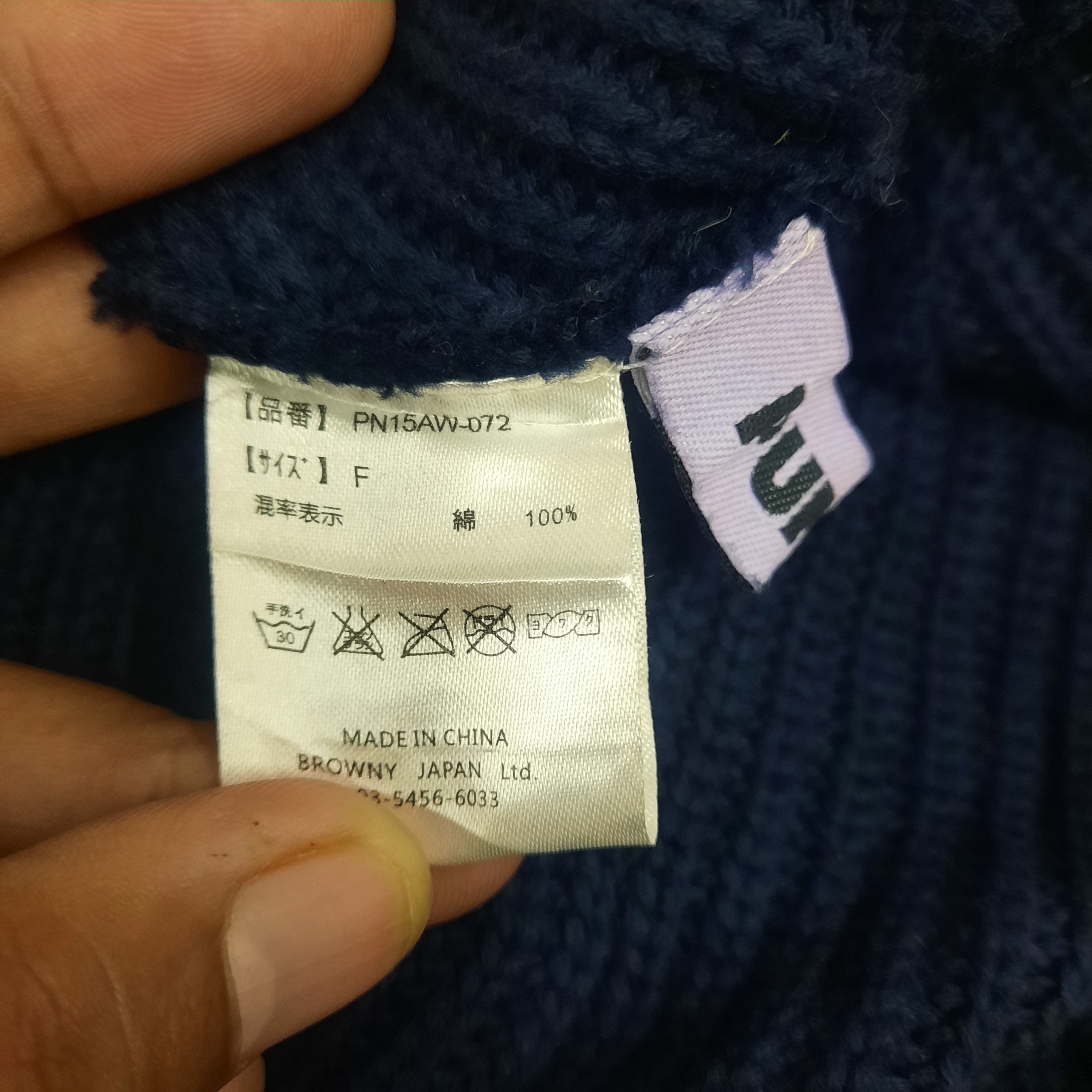 Japanese Brand 🔱 Japanese brand puyus by browny patch beanie hat Size ONE SIZE - 4 Thumbnail