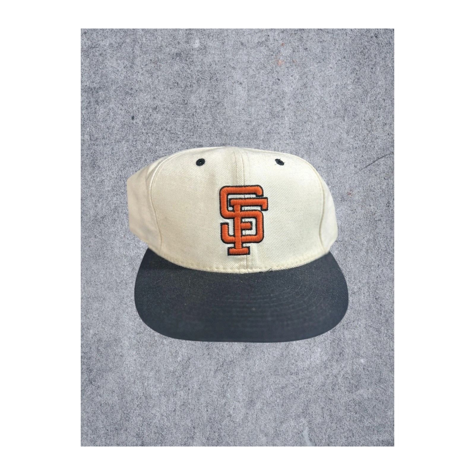 New Era 90's Vintage New Era San Franciscgo Giants Wool Hat 7 5/8 Wh Size US XXS / EU 40 - 1 Thumbnail