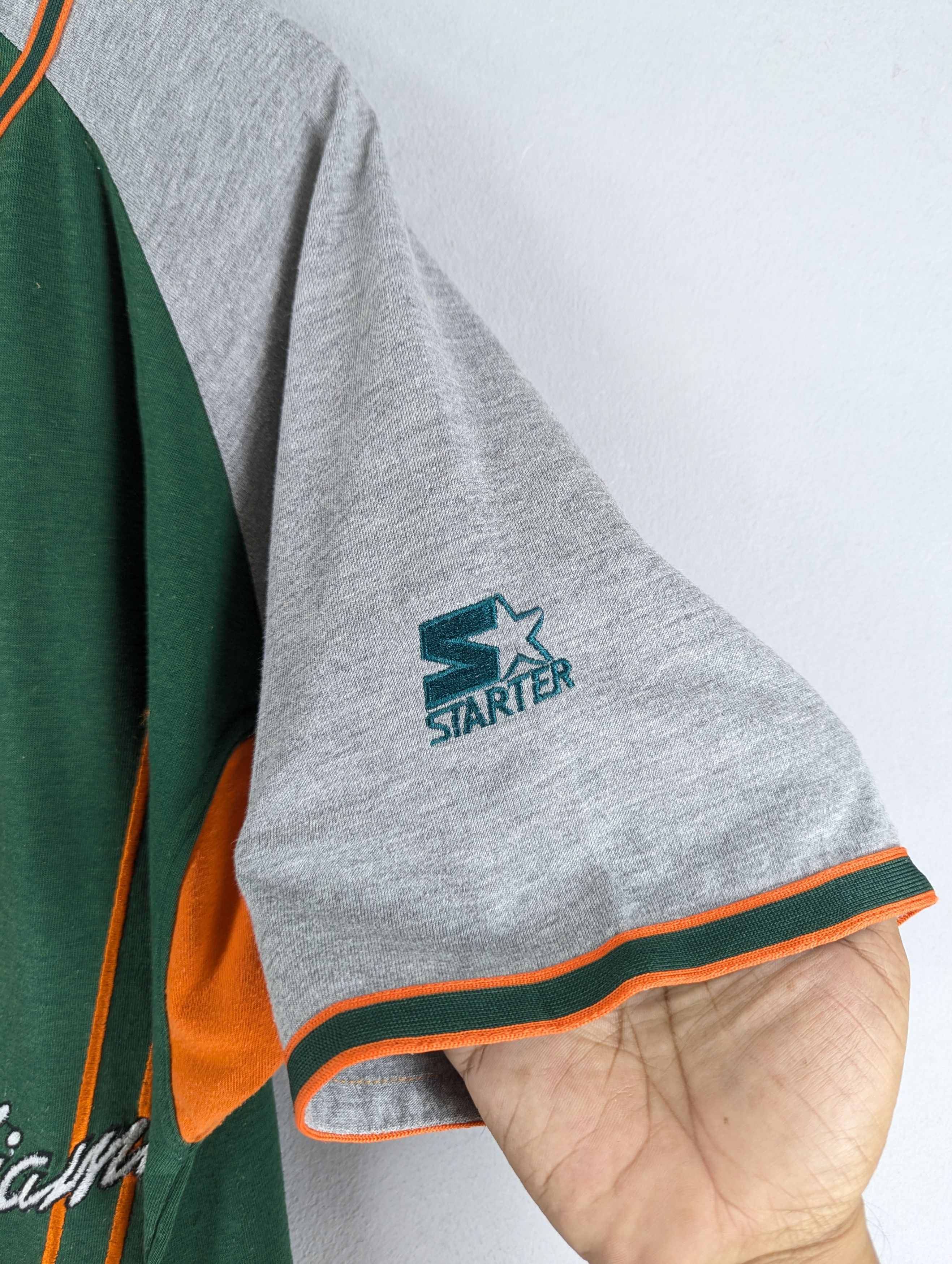 Starter Vintage Starter Miami Hurricanes Baseball Jersey Size US M / EU 48-50 / 2 - 4 Thumbnail