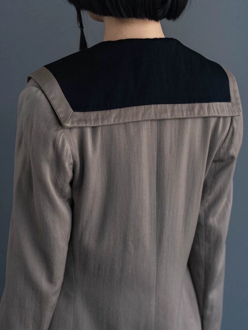 Kenzo KENZO Grayish navy collar jacket Size XS / US 0-2 / IT 36-38 - 5 Thumbnail