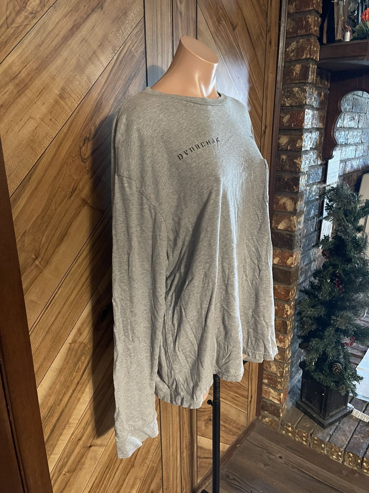 Gap Gap Vintage Y2K 2002 XXL Gray Long Sleeve Pocket T-Shirt Size US XXL / EU 58 / 5 - 3 Thumbnail