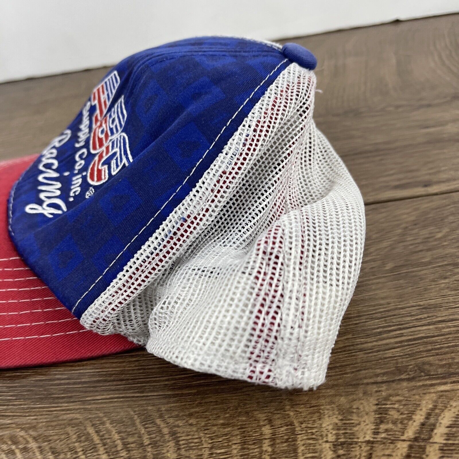 Other ABC Supply Company Racing Hat Blue Hat Adjustable Adult Size Size ONE SIZE - 7 Thumbnail