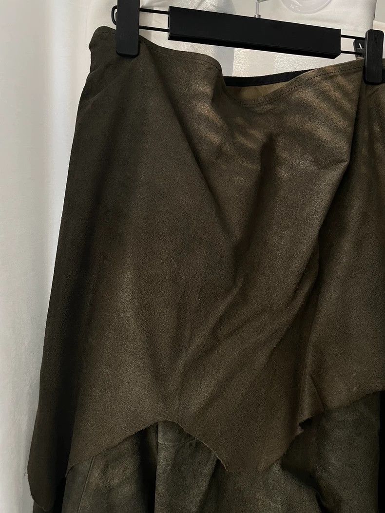 Comme des Garcons Comme des Garcons size m Women's cowhide leather skirt Size 25" / US 0 / IT 36 - 3 Thumbnail