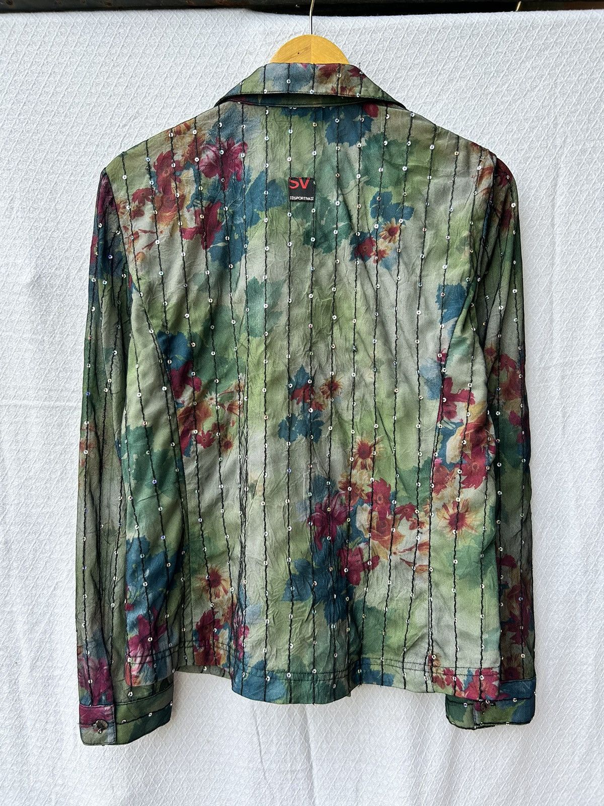 Japanese Brand Sportiva japanese flowers Issey shirt Size US M / EU 48-50 / 2 - 2 Thumbnail