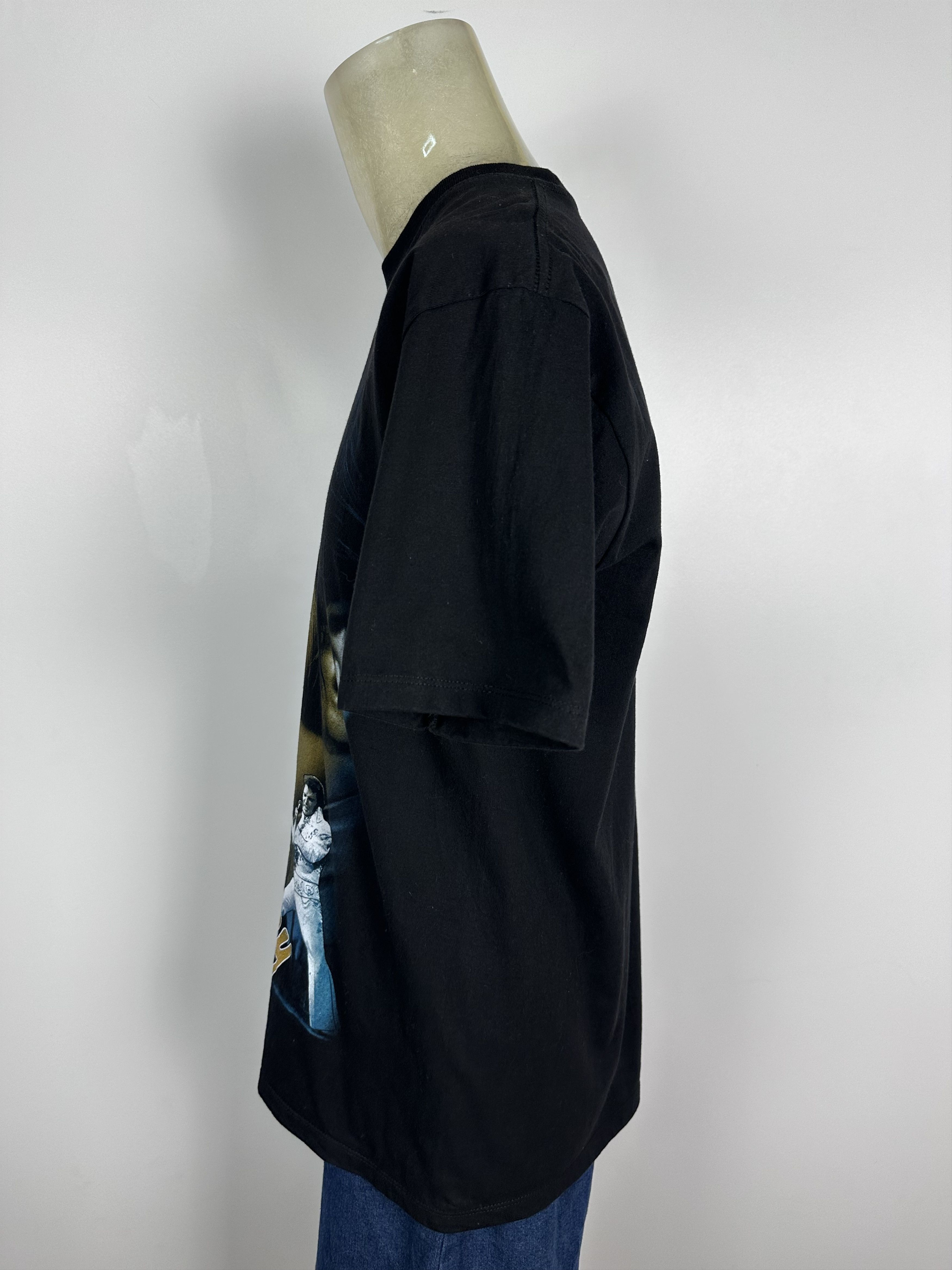 Band Tees × Vintage Vintage Elvis Presley Rock Mens Black T Shirt Size Large L Size US L / EU 52-54 / 3 - 4 Thumbnail