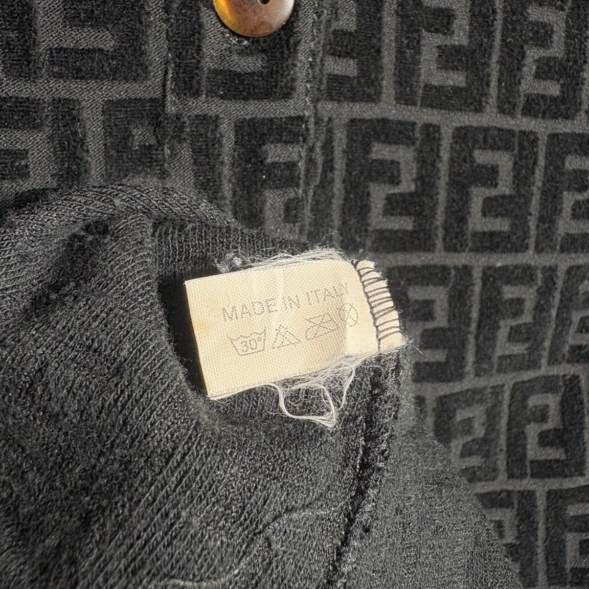 Fendi Fendi Dark Monogram Polo Shirt Size S / US 4 / IT 40 - 4 Thumbnail