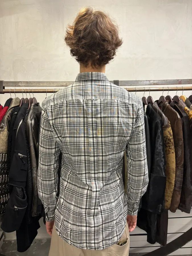Dolce & Gabbana × Vintage FW2005 Dolce & Gabbana Checkered Grey & White Shirt Size US M / EU 48-50 / 2 - 3 Thumbnail