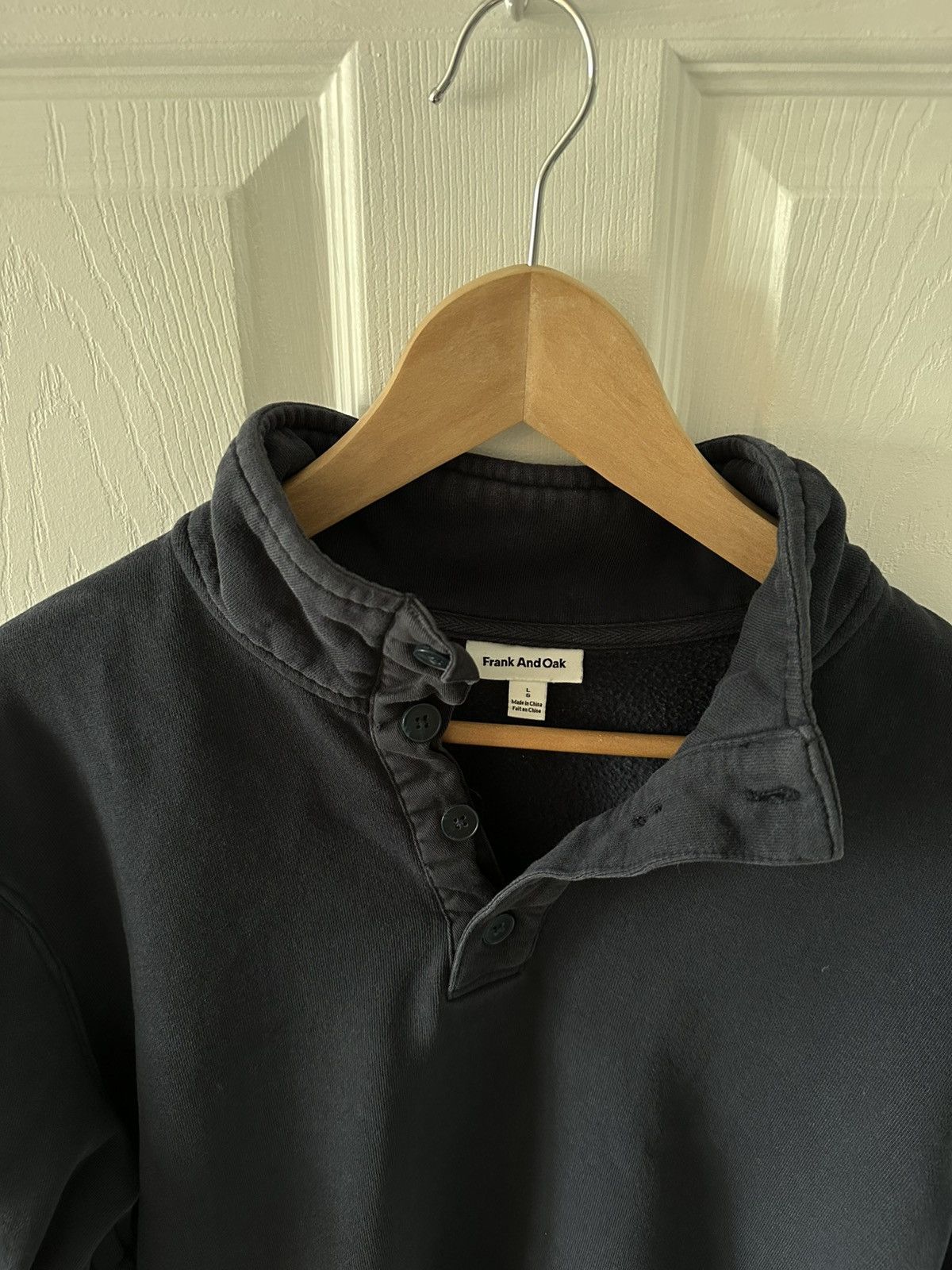 Frank And Oak Frank & Oak Navy Sweater Size US L / EU 52-54 / 3 - 2 Thumbnail