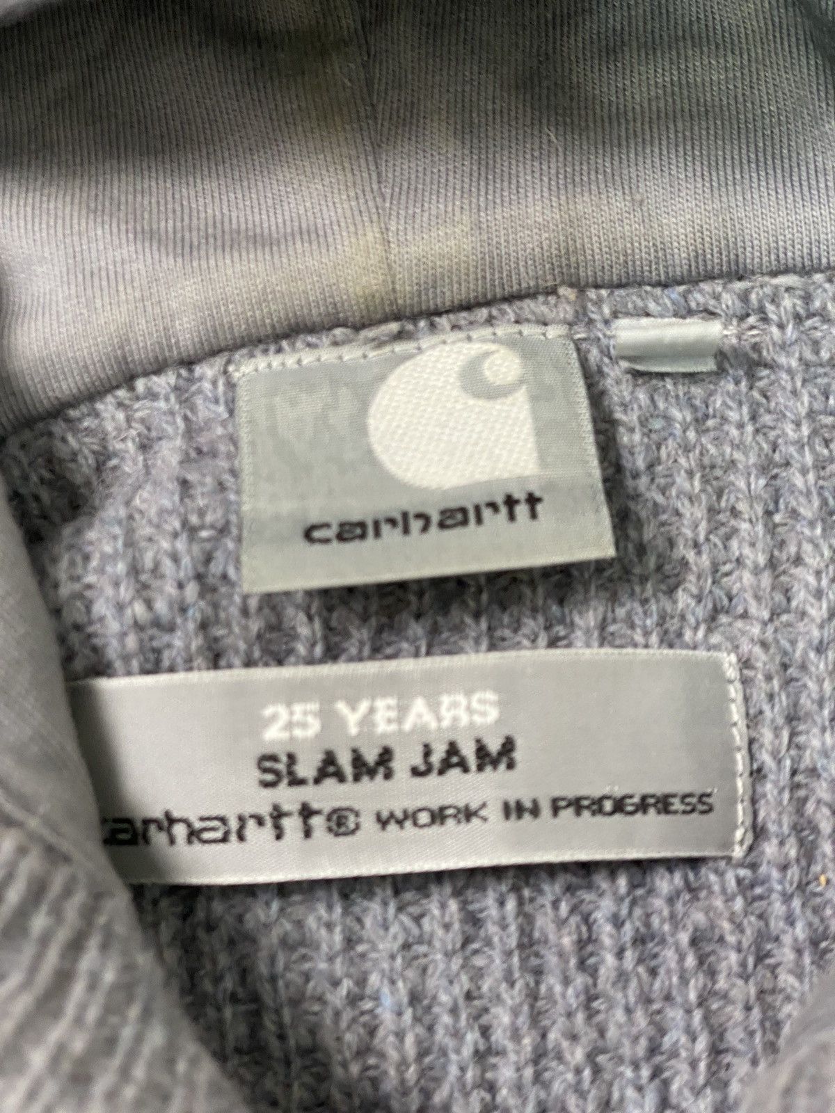 Carhartt Wip Used Chase Termal Carhartt Wip x Slam Jam size XL sweatshirt Size US XL / EU 56 / 4 - 7 Thumbnail