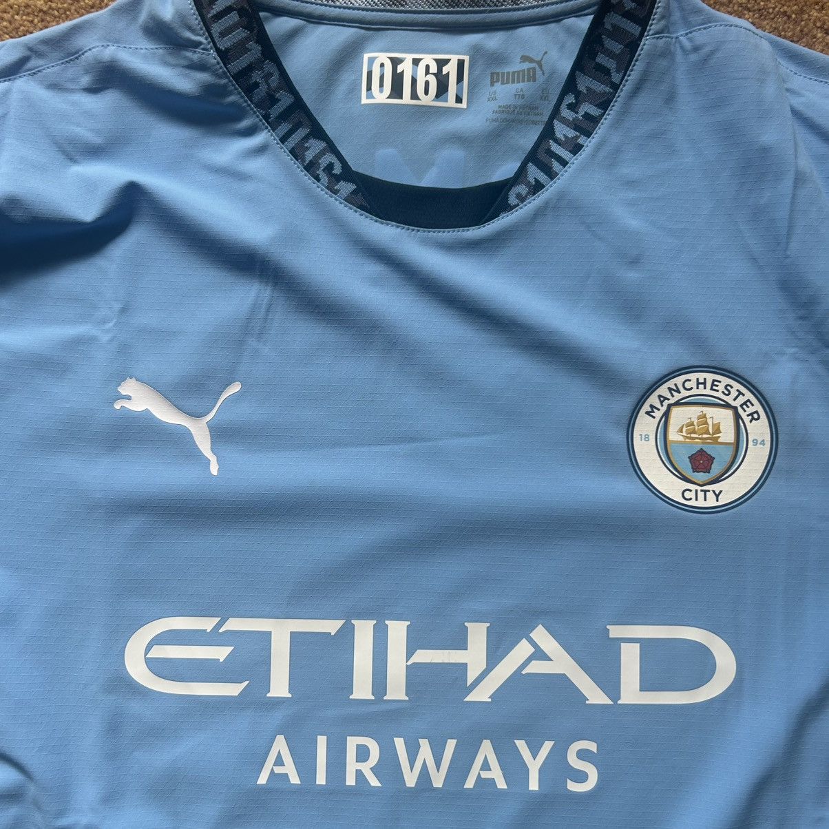 Puma Manchester ctity 2024/25 home jersey #7 marmoush Size US XXL / EU 58 / 5 - 6 Thumbnail