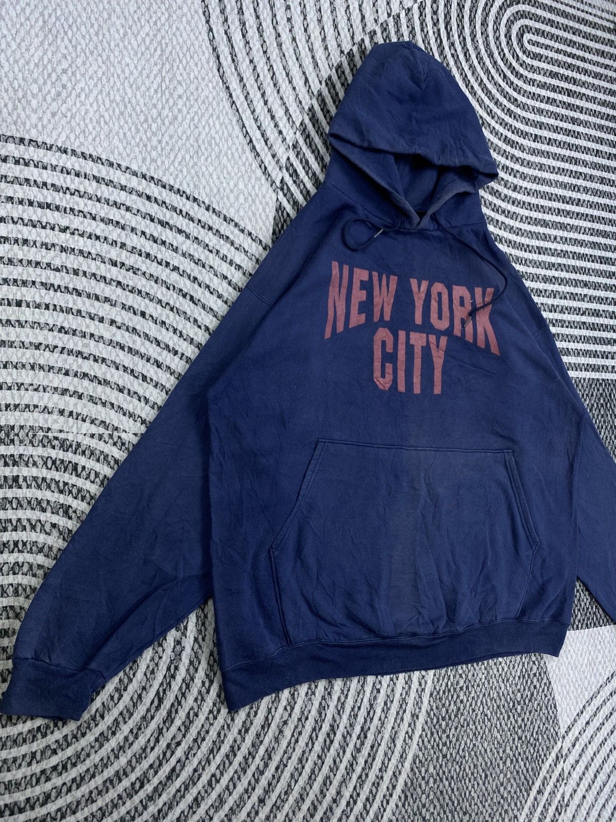 Champion Vintage Champion New York City Spellout Sweatshirt Hoodie Size US XL / EU 56 / 4 - 3 Thumbnail