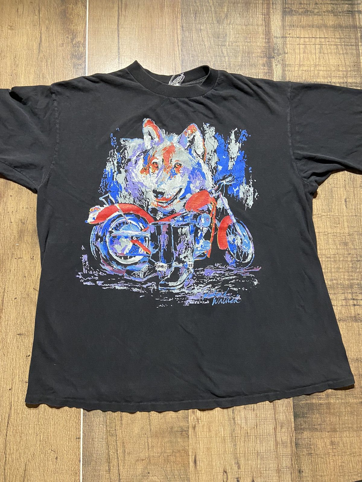 Other Vintage 1993 Sturgis motorcycle rally tee Size US XL / EU 56 / 4 - 1 Thumbnail