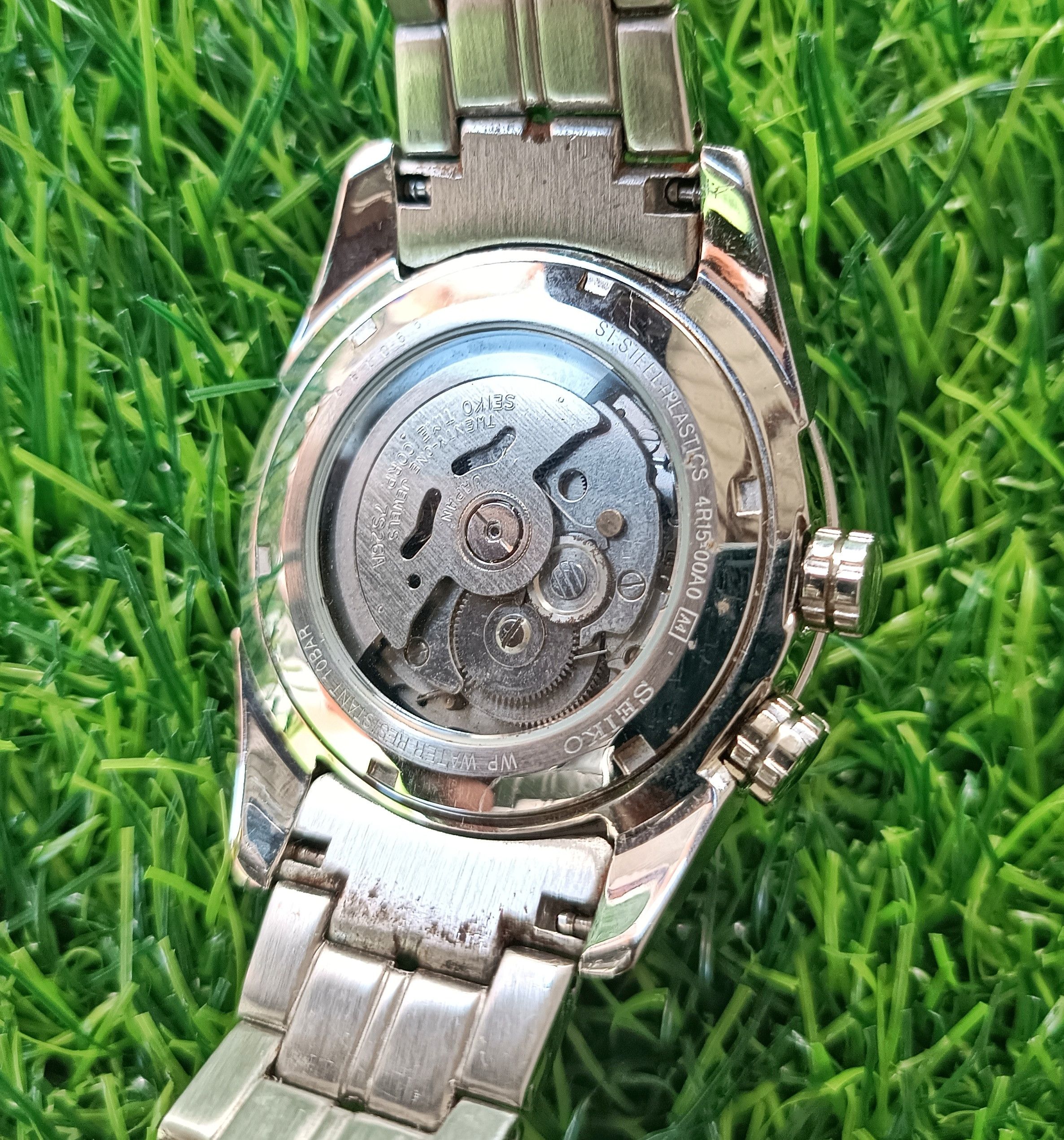 Japanese Brand × Seiko × TIME HOMME SEIKO 5 AUTOMATIC WORLD TIME STEEL JAPAN WATCH Size ONE SIZE - 7 Thumbnail