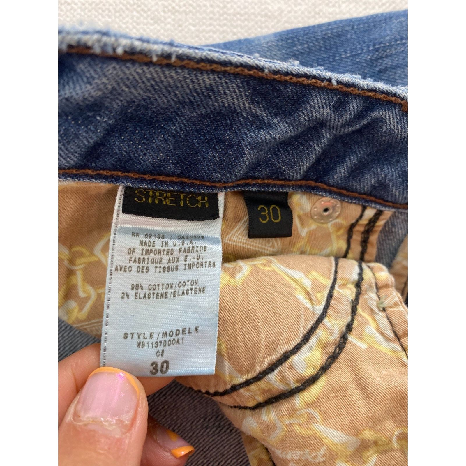 Guess Guess Premium Jeans Womens 30 Blue Denim Stretch Size 30" / US 8 / IT 44 - 10 Thumbnail