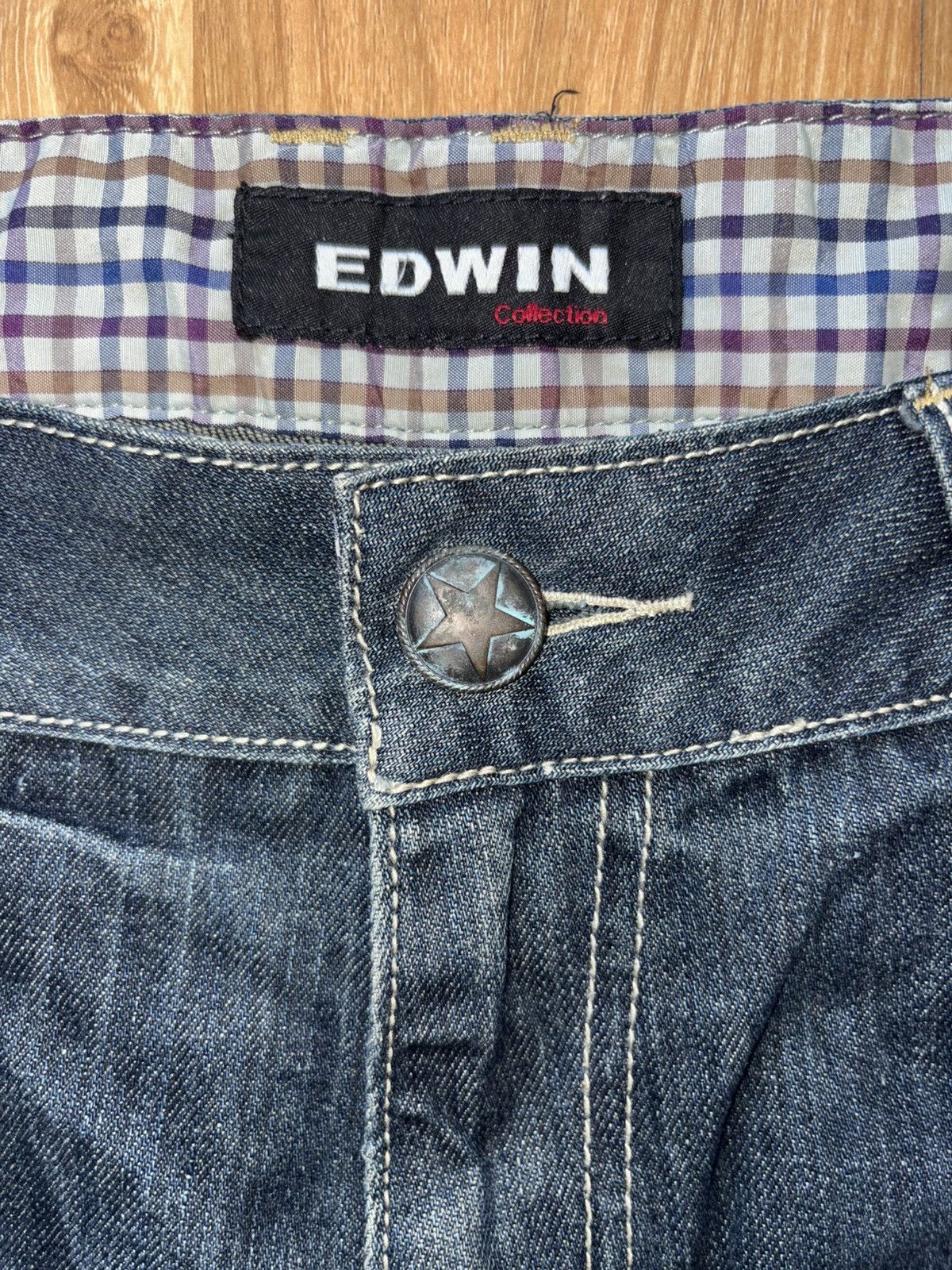 Edwin Vintage Edwin x Japanese brand x Streetwear Jeans Size US 36 / EU 52 - 7 Thumbnail