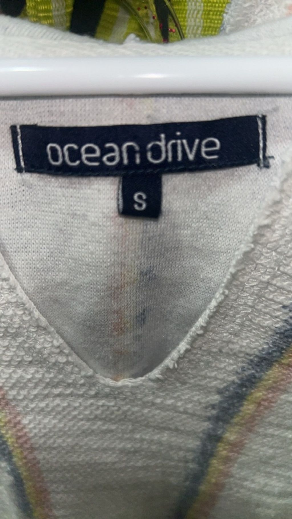 Other Women's Ocean Drive Striped Hoodie S White Blue Size S / US 4 / IT 40 - 4 Thumbnail
