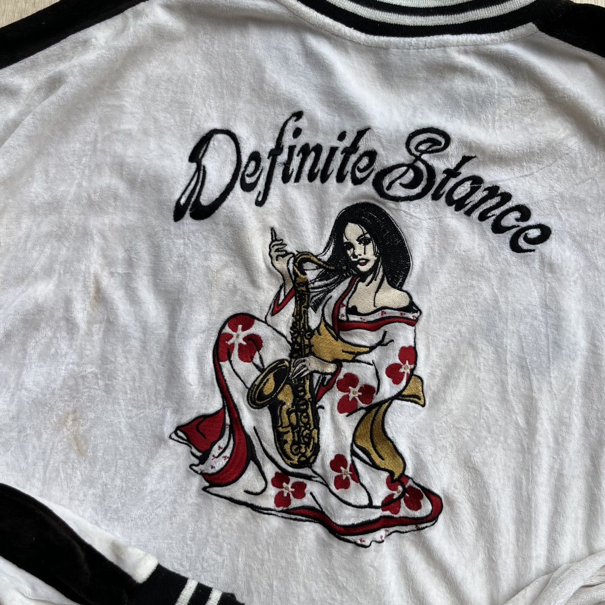 Hysteric Glamour × Japanese Brand × Toyo Enterprises DEFECTIVE STRUCT TRACK TOP VELVET SUKAJAN EMBROIDERED JACKET Size US XL / EU 56 / 4 - 2 Thumbnail