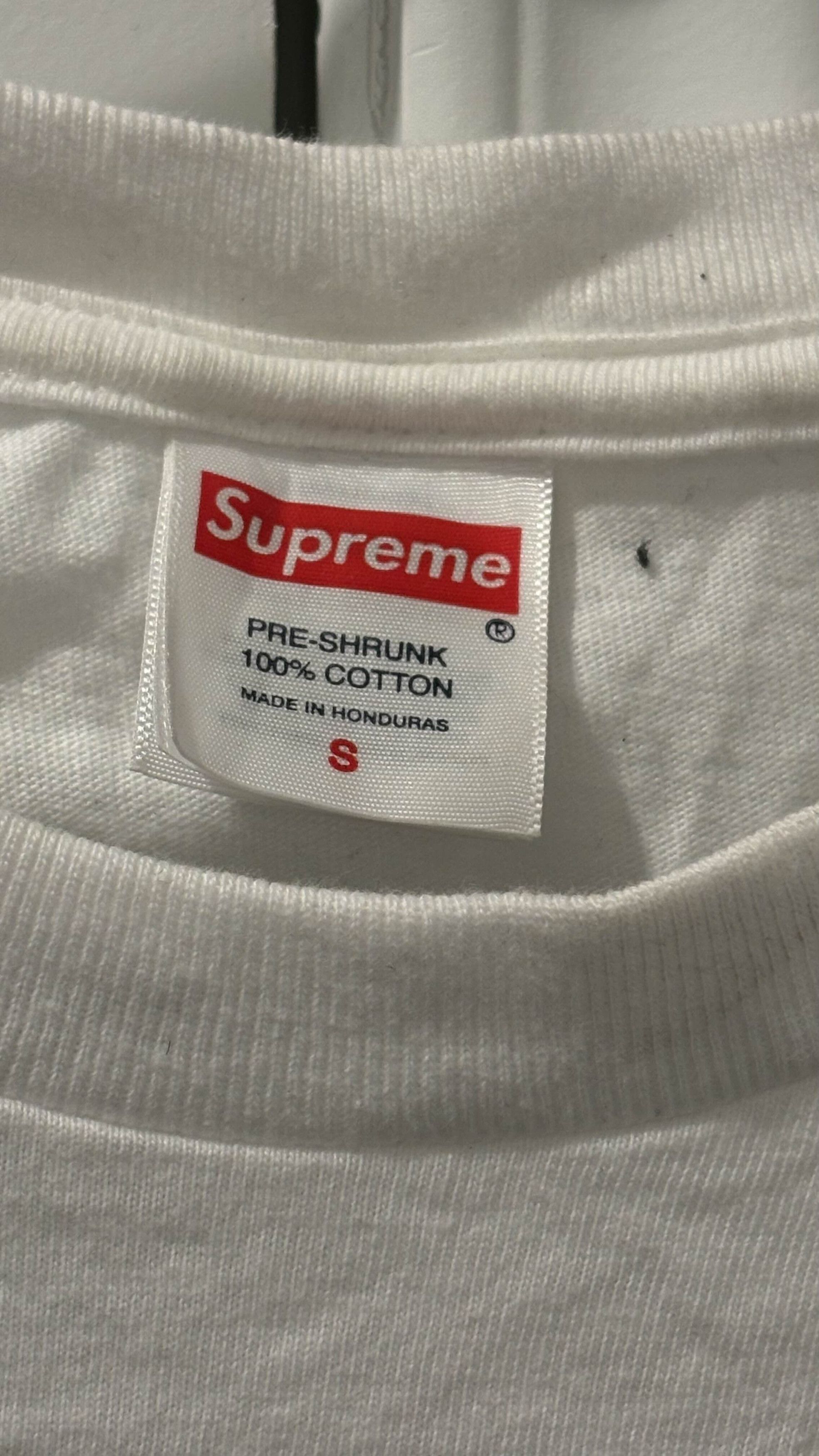 Supreme Supreme Receiver Tee 'White' Size US S / EU 44-46 / 1 - 3 Thumbnail