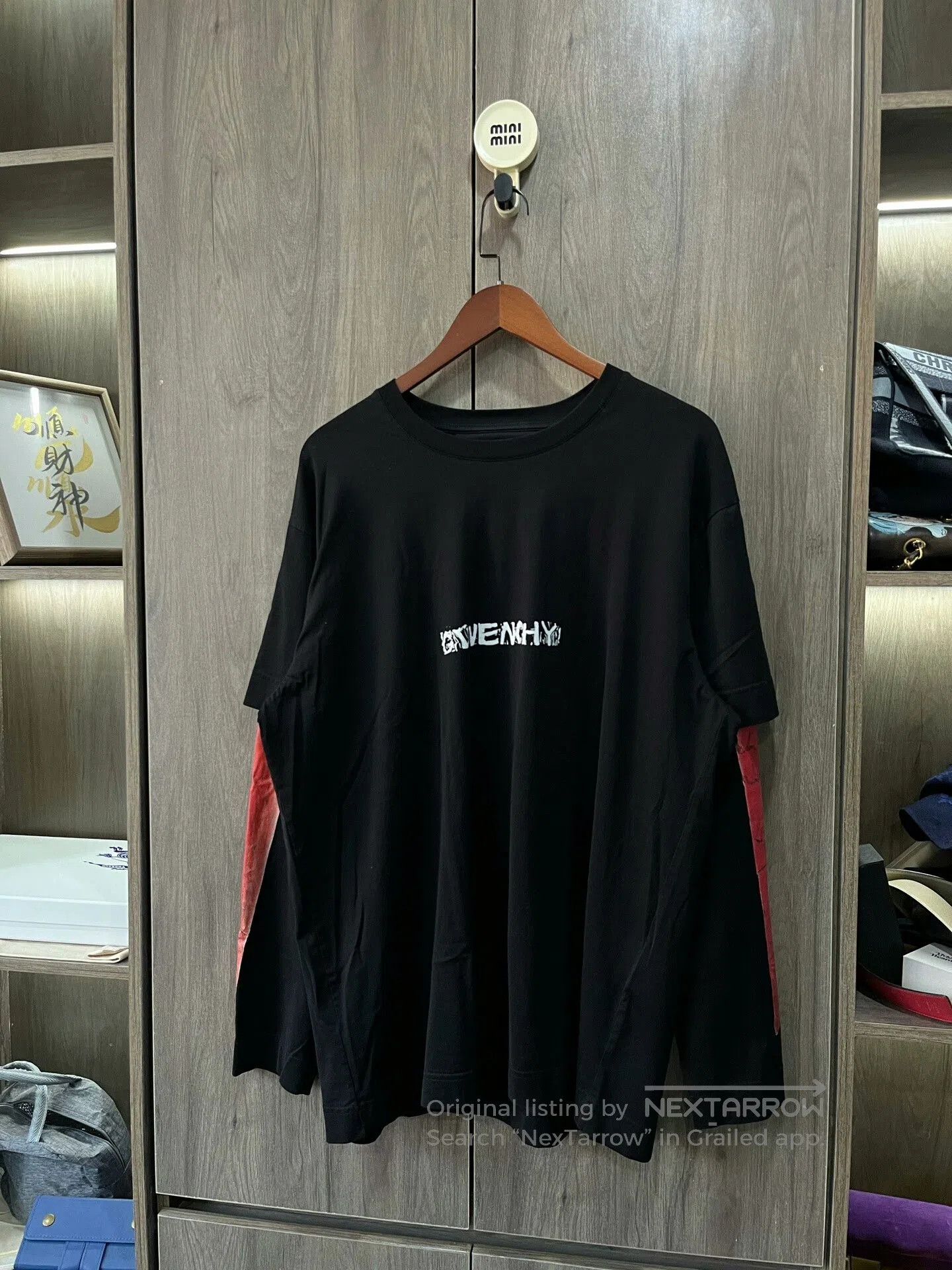 Givenchy Givenchy Chest Logo Fake Two-Piece Longsleeve. Size US L / EU 52-54 / 3 - 4 Thumbnail