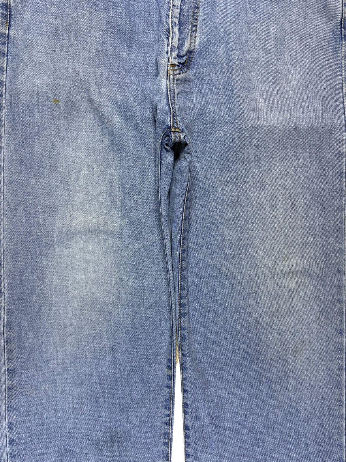Japanese Brand × Uniqlo Vintage Japanese Uniqlo Blue Wash Baggy Jeans Size US 31 - 5 Thumbnail