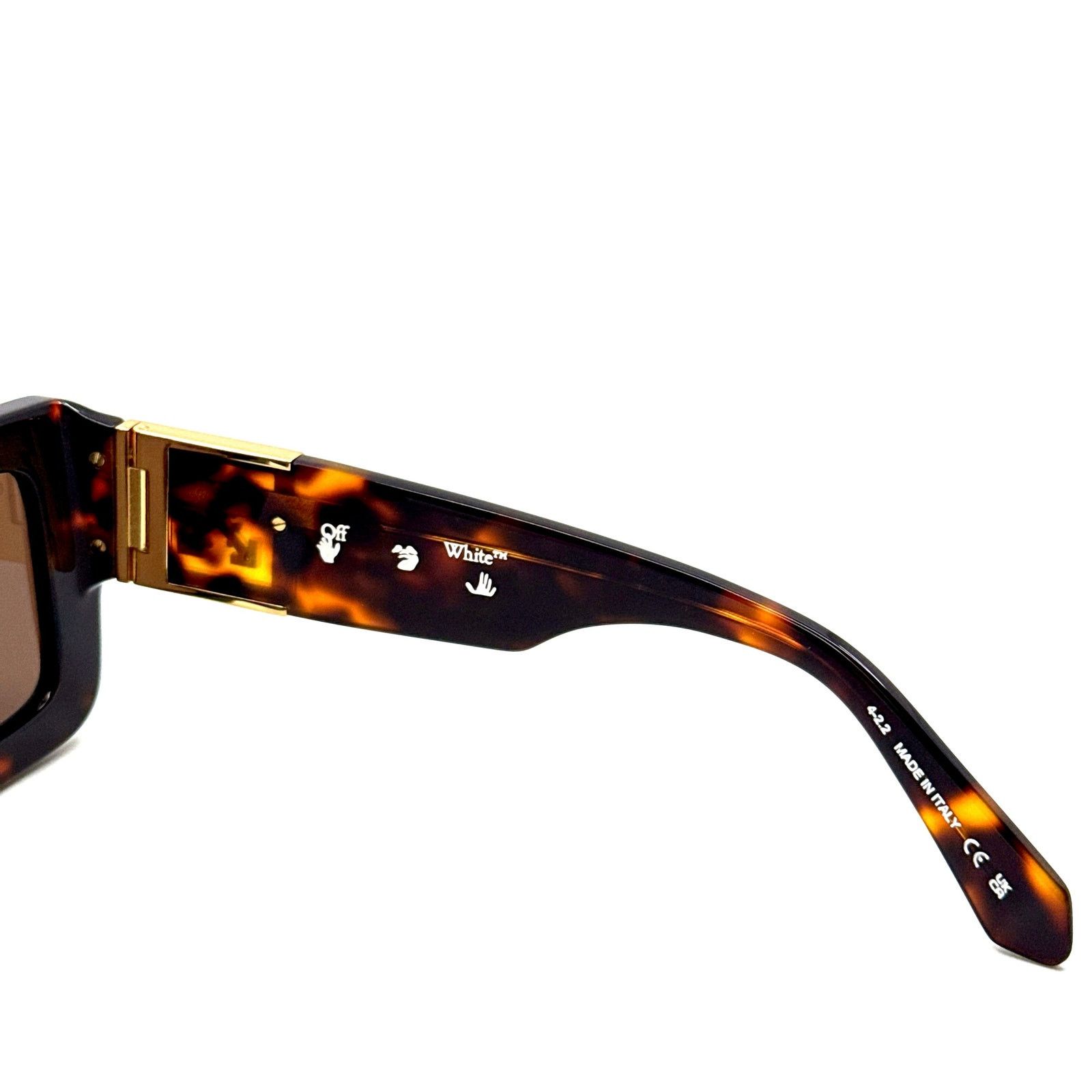 Off-White New, OFF-WHITE Sunglasses Leonardo OERI049 6064 Authentic Size ONE SIZE - 11 Thumbnail