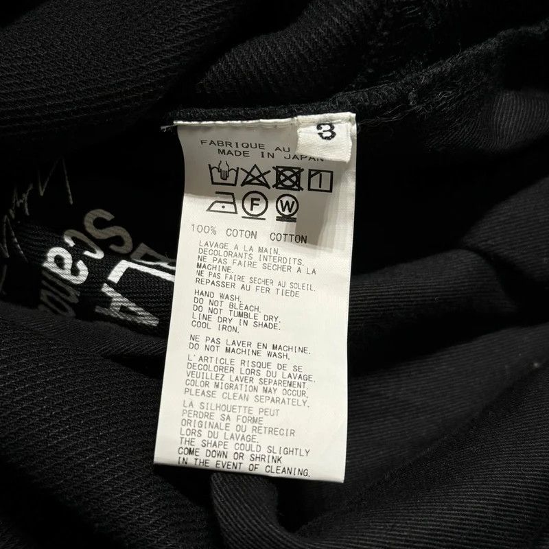 Yohji Yamamoto BLACK Scandal Yohji Yamamoto pants Size US 36 / EU 52 - 9 Thumbnail