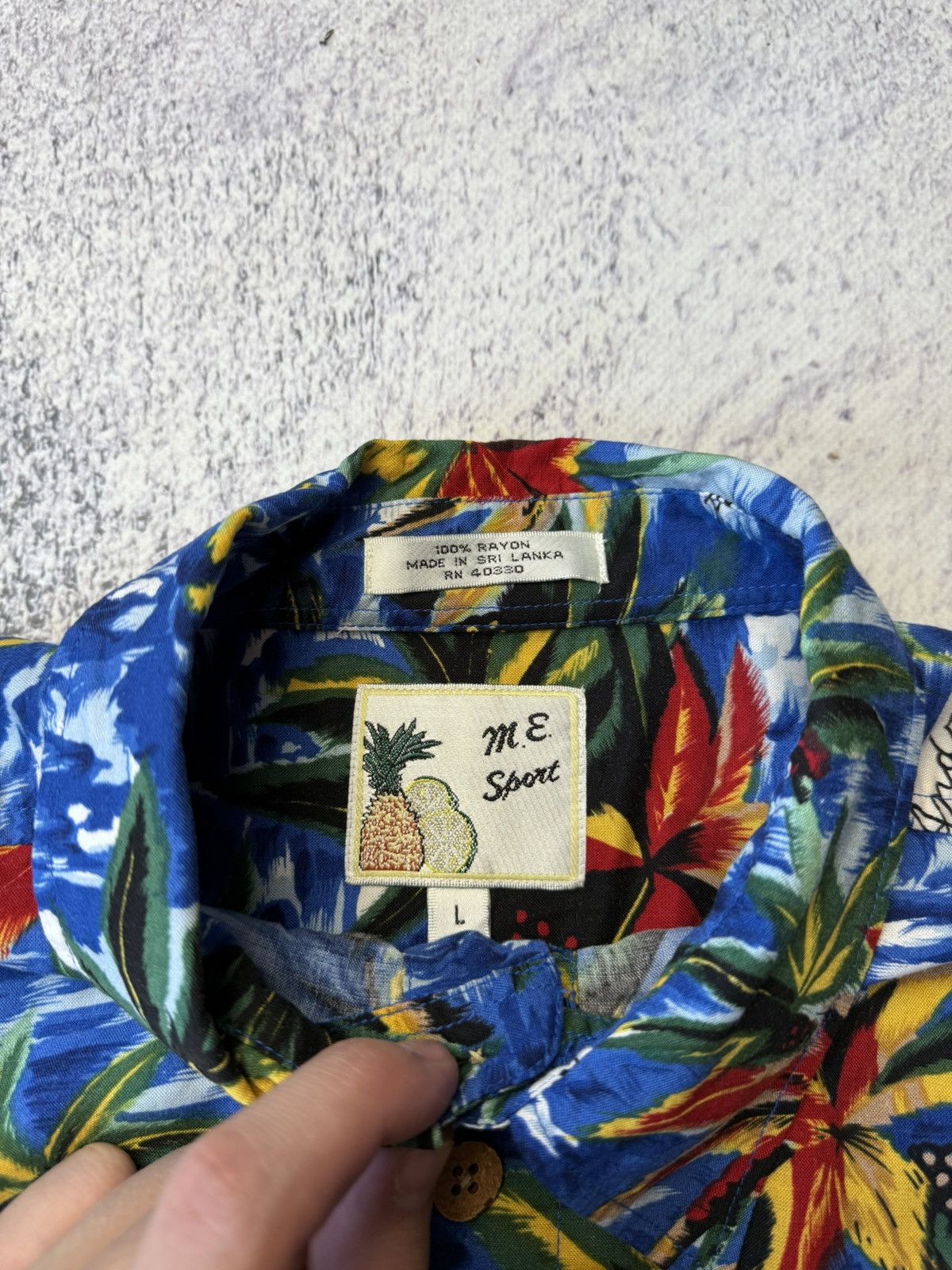 Vintage Vintage Hawaii Shirt Made in Hawaii USA Size US L / EU 52-54 / 3 - 12 Thumbnail