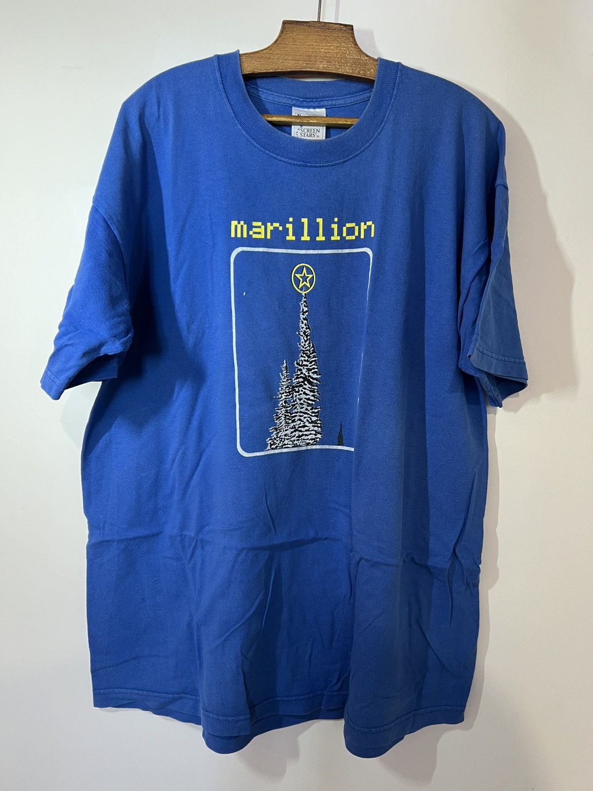 Band Tees Marillion vintage shirt 90s rare xmas Size US XL / EU 56 / 4 - 1 Thumbnail