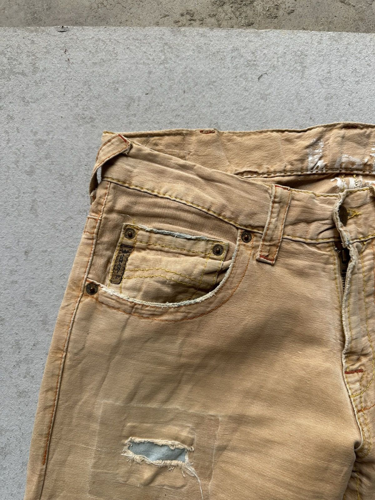 Armani ARMANI JEANS Faded Pants Made in Italy W34 L33 Size US 34 / EU 50 - 3 Thumbnail