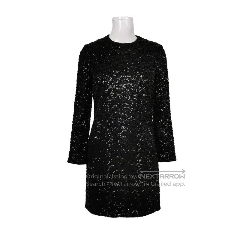 Saint Laurent Paris Saint Laurent Paris Sequined Dress Size XS / US 0-2 / IT 36-38 - 1 Thumbnail