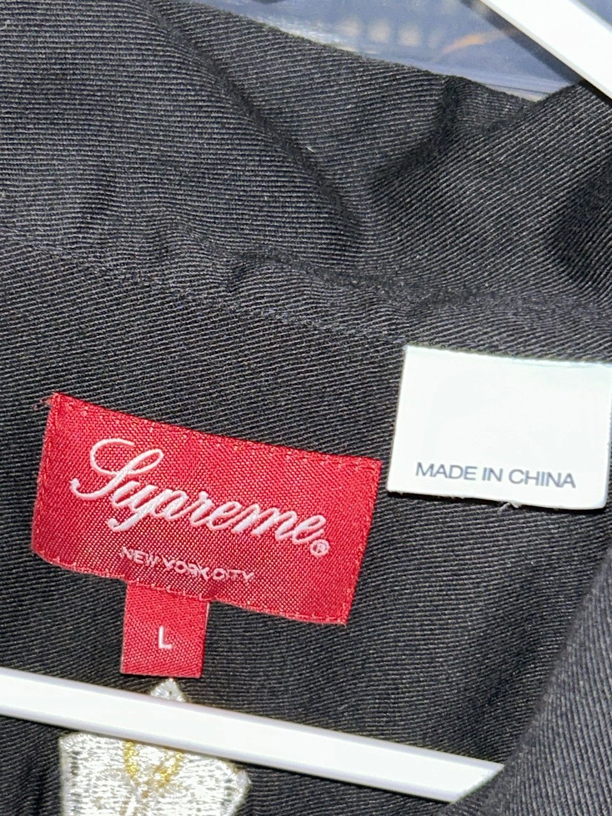 Supreme Supreme Mary Work Shirt Men’s Black SS22 size Large Size US L / EU 52-54 / 3 - 5 Thumbnail