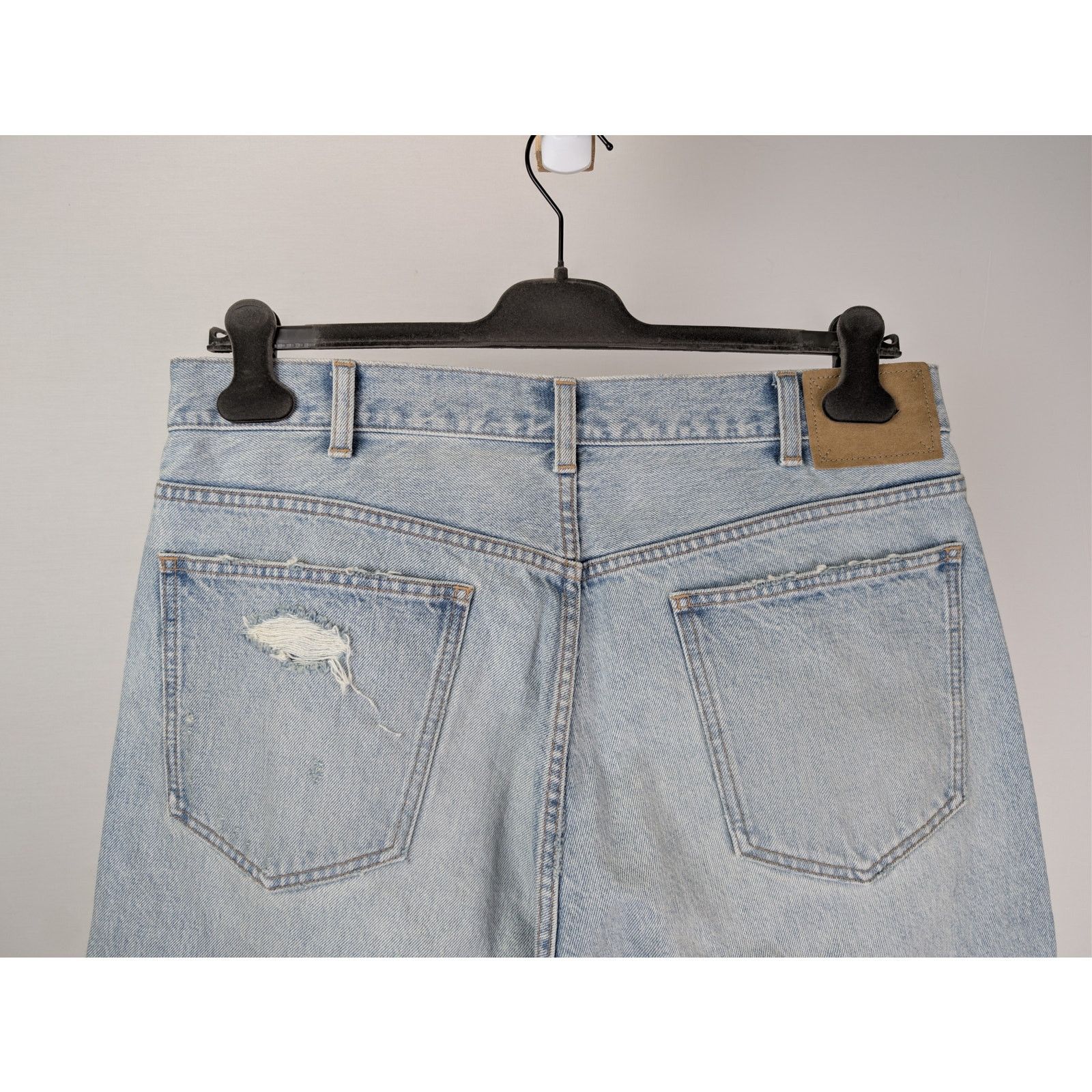 Celine o1rshd1 Denim jeans in Light Blue Size US 34 / EU 50 - 12 Thumbnail