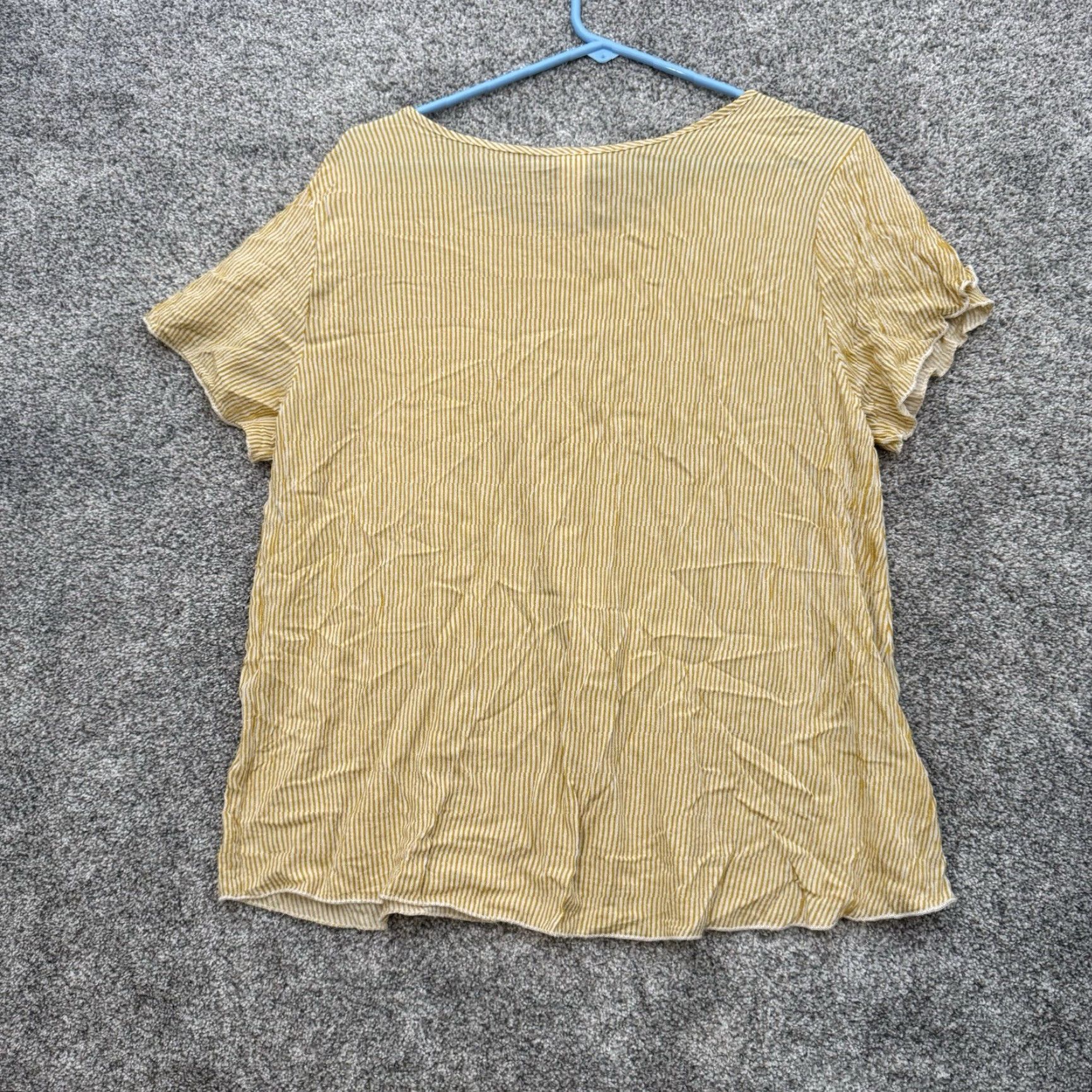 Vintage Acting Pro XL Lightweight Stretch Yellow Cottagecore Chic Office Top User: Acting Pro XL Lightweight Stretch Yellow Cottagecore Chic Office Top Size XL / US 12-14 / IT 48-50 - 6 Thumbnail