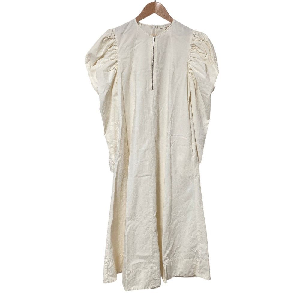 Other Other yori Puff Sleeve Half Zip Dress Others Dresses YR2224-122AW DUTY FREE for USA Size ONE SIZE - 1 Thumbnail